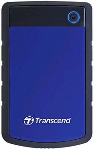 Картинка Переносной жесткий диск Transcend StoreJet 25H3 TS1TSJ25H3B 1TB Blue
