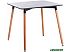 Кухонный стол TetChair John 80x80x75 (черный/натуральный)