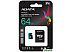 Карта памяти A-Data Premier Pro AUSDX64GUI3V30SA2-RA1 microSDXC 64GB (с адаптером)