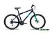 Велосипед Altair MTB HT 26 2.0 D (2022, темно-синий/бирюзовый, рама 19) (RBK22AL26114)