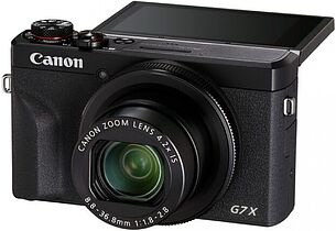 Картинка Фотоаппарат Canon PowerShot G7 X Mark III (черный)