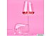 Набор бокалов для вина Makkua Wine series Crystal Elegance Rose MR500