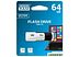 USB Flash GOODRAM UCO2 64GB (черный/белый) (UCO2-0640KWR11)
