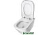 Унитаз Roca The Gap Clean Rim A34647L000 + 801472001 с пневмокрышкой