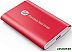 Внешний накопитель HP P500 500GB 7PD53AA (красный) Внешний накопитель HP P500 500GB 7PD53AA (красный)
