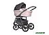 Детская универсальная коляска RIKO Bella Pastel 3 в 1 (01/серый)
