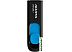 Флеш-память A-Data DashDrive UV128 Black/Blue 128GB (AUV128-128G-RBE)