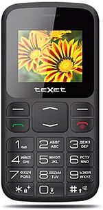 Картинка Мобильный телефон TeXet TM-B208 (черный)