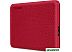 Внешний накопитель Toshiba Canvio Advance 4TB HDTCA40ER3CA (красный)