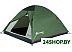 Треккинговая палатка Outventure Dome 3 (зеленый)