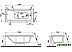 Ванна Vitra Optimum Neo 150x70 64560001000+59996456000 (с ножками)