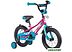 Детский велосипед Novatrack Valiant 14 (красный/голубой, 2019)