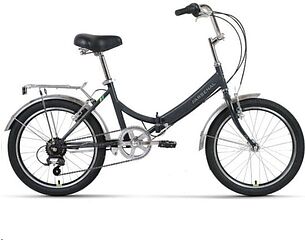 Картинка Велосипед FORWARD ARSENAL 20 2.0 14 2022 (темно-серый, зеленый)