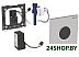 Панель смыва Geberit Sigma 10 116.025.SN.1 (нержавеющая сталь)