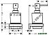 Дозатор для жидкого мыла Hansgrohe AddStoris 41745700