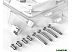Набор вентиляторов ID-Cooling TF-12025-PRO-ARGB Trio White