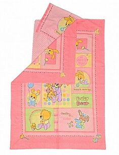 Картинка Комплект в кроватку KIDS comfort Дрема-Панно арт.043-1 (7 предметов) розовый