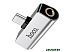 Адаптер Hoco LS26 USB Type-C (серебристый)
