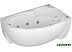 Ванна Aquatek Бетта 150x95R (с экраном)