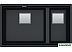 Кухонная мойка Franke Kubus 2 KNG 120 125.0528.636 (оникс) Кухонная мойка Franke Kubus 2 KNG 120 125.0528.636 (оникс)