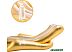 Надувной шезлонг Intex Shimmering Gold Lounge 56803