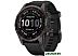 Умные часы Garmin Fenix 7S Sapphire Solar 42 мм (серый карбон/черный)