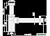 Сифон Alcaplast A400Black