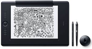 Картинка Графический планшет Wacom Intuos Pro Black Paper Edition Large [PTH860PN]