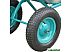 Тачка строительная BRADO 2x125 PROFI (красный)