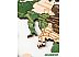 Пазл Woodary Карта мира XXL 3141 (3 уровня, multicolor)