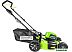 Колёсная газонокосилка Greenworks GD60LM46SP (2502907UB)