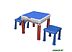 Игровой стол Keter Construction Play Table 227497 (красный/синий)