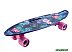 Пенниборд Tech Team Fishboard 23 Print (синий)