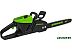 Аккумуляторная пила Greenworks GD60CS25 (с 1-им АКБ 4 Ач) Аккумуляторная пила Greenworks GD60CS25 (с 1-им АКБ 4 Ач)