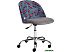 Кресло TetChair Melody Botanica 08 cherry/29 (ткань/флок, серый)