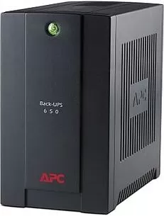Картинка Источник бесперебойного питания APC Back-UPS BC650-RSX761 360Вт 650ВА (черный)