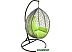 Подвесное кресло LoftyHome Noni 1147 Grey spots/Green