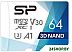 Карта памяти Silicon Power Superior Pro microSDXC SP064GBSTXDU3V20AB 64GB (с адаптером)
