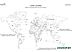 Пазл Woodary Карта мира на английском языке XL 3200