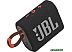 Беспроводная колонка JBL Go 3 (черный/оранжевый)