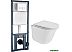Унитаз WeltWasser Telbach 004 GL-WT + Marberg 410 SE (белый глянец/хром)