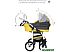 Детская универсальная коляска Rant Bari 2 в 1 (05, серый/желтый) Детская универсальная коляска Rant Bari 2 в 1 (05, серый/желтый)