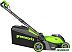 Газонокосилка Greenworks GD40LM411K4 2521007UB (с 1-им АКБ)