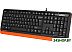 Клавиатура A4Tech Fstyler FKS10 (черный/оранжевый)