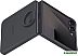 Чехол для телефона Samsung Ring Case для Samsung Galaxy Z Flip7 (черный)