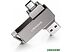 Флеш накопитель Usams USB3.0+Type-C Rotatable High Speed ZB198UP01 16Gb (серый)