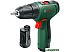 Дрель-шуруповерт Bosch EasyDrill 1200 06039D3007 (с 2-мя АКБ, кейс)