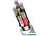 Кабель Baseus Glimmer Series Fast Charging Data Cable 100W USB Type-A - Type-C (2 м, белый)