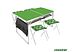 Комплект складной мебели Ника ССТ-К3 (зеленый)