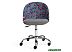 Кресло TetChair Melody Botanica 08 cherry/29 (ткань/флок, серый)